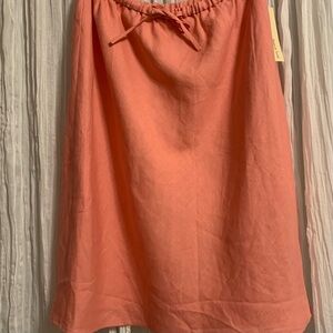 Amanda Smith Linen skirt L